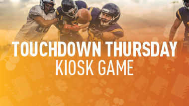 touchdown thursday kiosk game