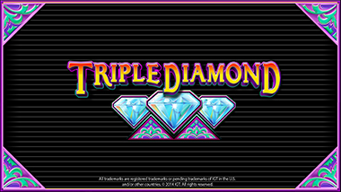 screengrab from Triple Diamond game with logo "Triple Diamond"